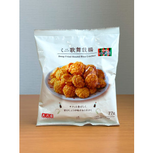 일본 센베이 로손 텐노야노 미니 카부키아게 77g 편의점 과자