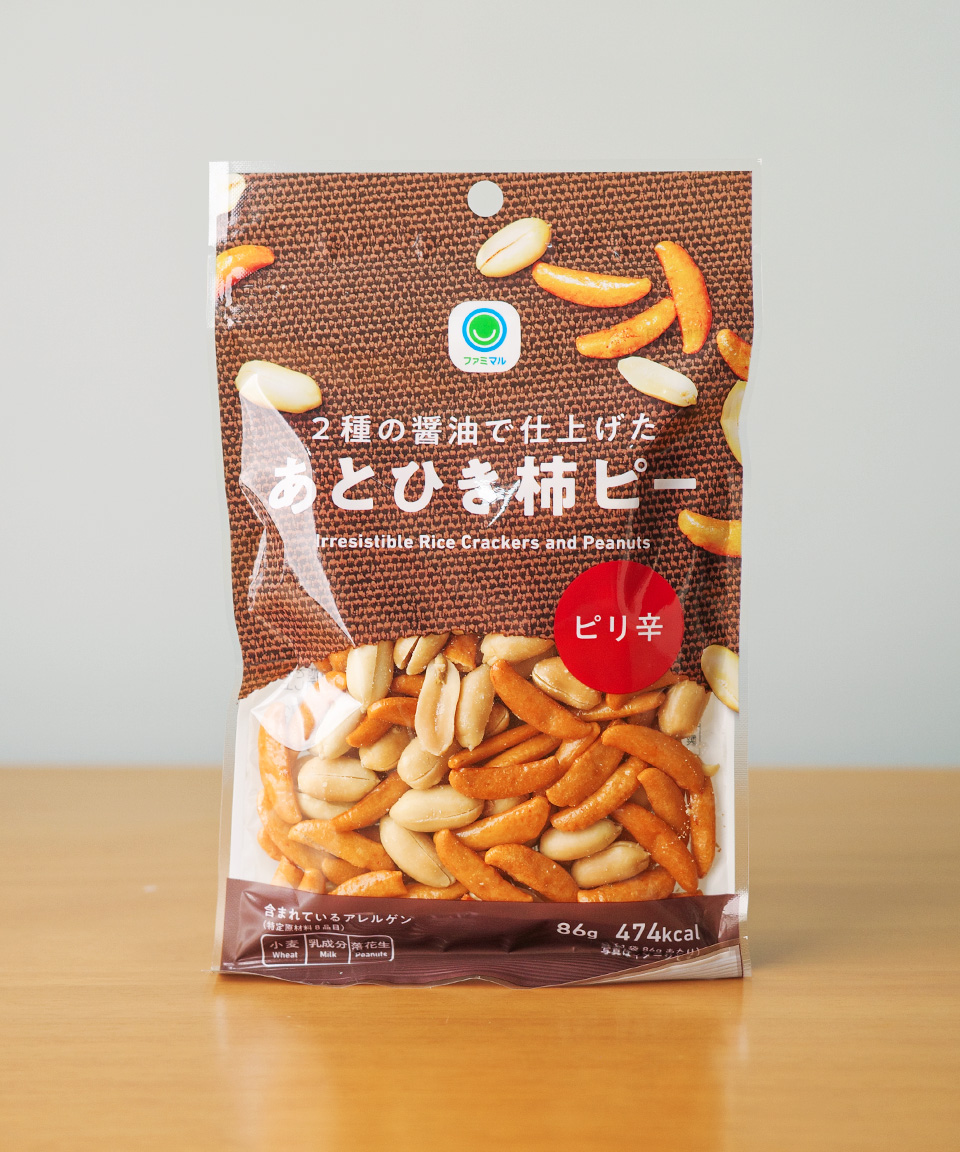 패밀리마트 아토히키 카키피 86g 편의점 일본 안주