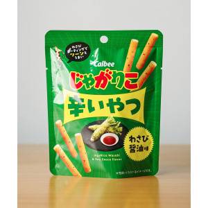 가루비 자가리코 카라이야츠 와사비간장 봉지 38g 일본 간식 쟈가리코