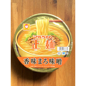 일본 컵라면 마루짱 세이멘 미소, 129g, 1개