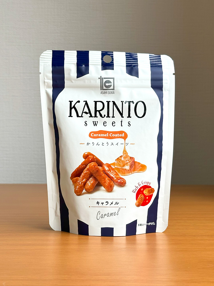 [ 아사히 ] 카라멜 카린토우 35g / 맛동산 스낵 / 일본 과자