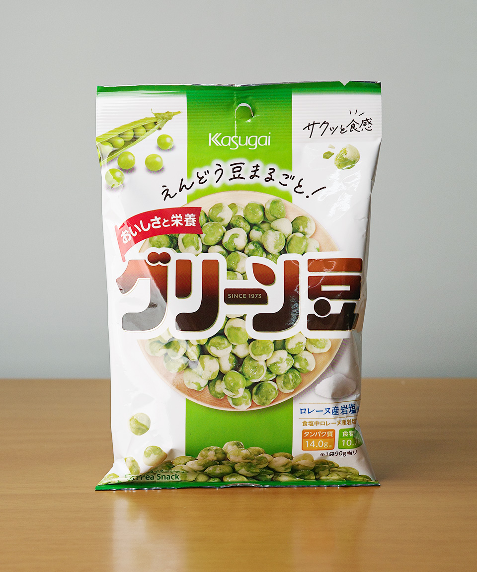 카스가이 그린마메 90g 완두콩 과자 일본 간식
