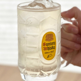 [ 산토리 ] 선토리 카쿠 위스키 하이볼 잔 375ml / Suntory Whisky / 일본컵