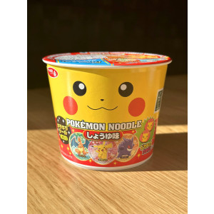 일본 컵라면 삿포로이찌방 포켓몬 누들 쇼유 38g