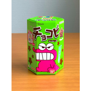 일본 간식 토하토 짱구 초코비 초콜릿, 25g, 1개