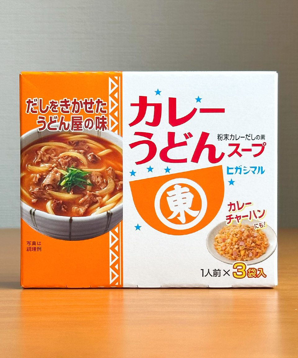 히가시마루 카레 우동 스프 3개입 일본 우동 다시