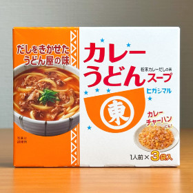 히가시마루 카레 우동 스프 3개입 일본 우동 다시
