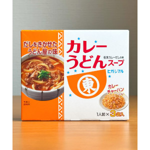 히가시마루 카레 우동 스프 3개입 일본 우동 다시