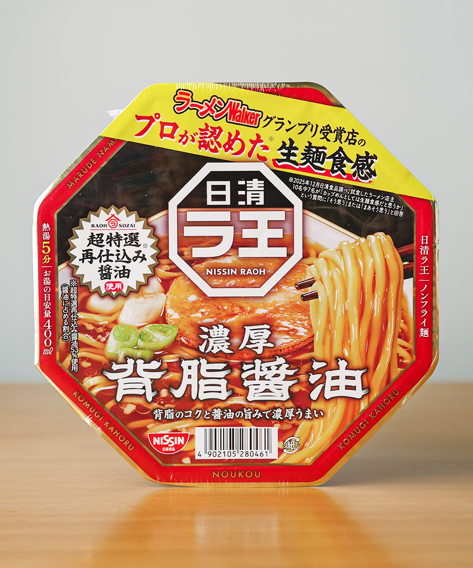 일본 컵라면 닛신 라오 라왕 쇼유, 115g, 1개