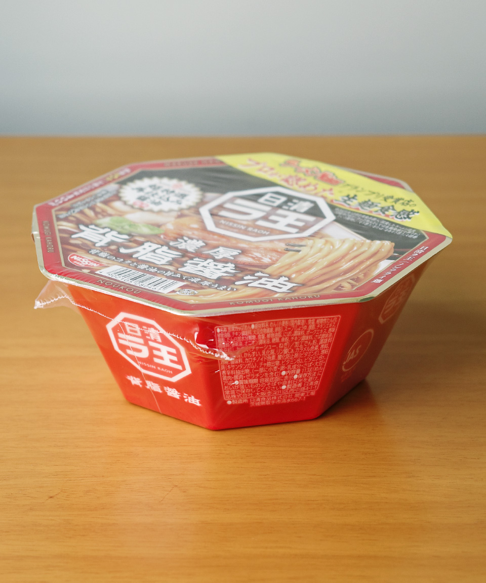 일본 컵라면 닛신 라오 라왕 쇼유, 115g, 1개