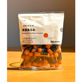 무인양품 김 쌀과자 38g 노리아라레 일본 간식