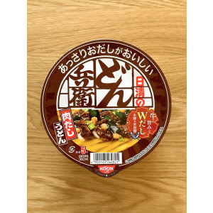 Sale [ 닛신 ] 돈베이 앗사리 니쿠다시 우동 72g / 고기육수 우동 / 일본 컵라면
