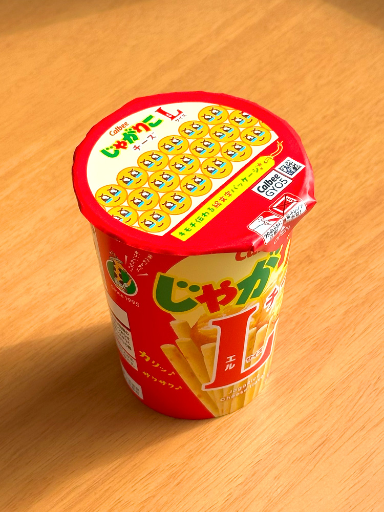 가루비 자가리코 치즈 L 66g 일본 간식 쟈가리코