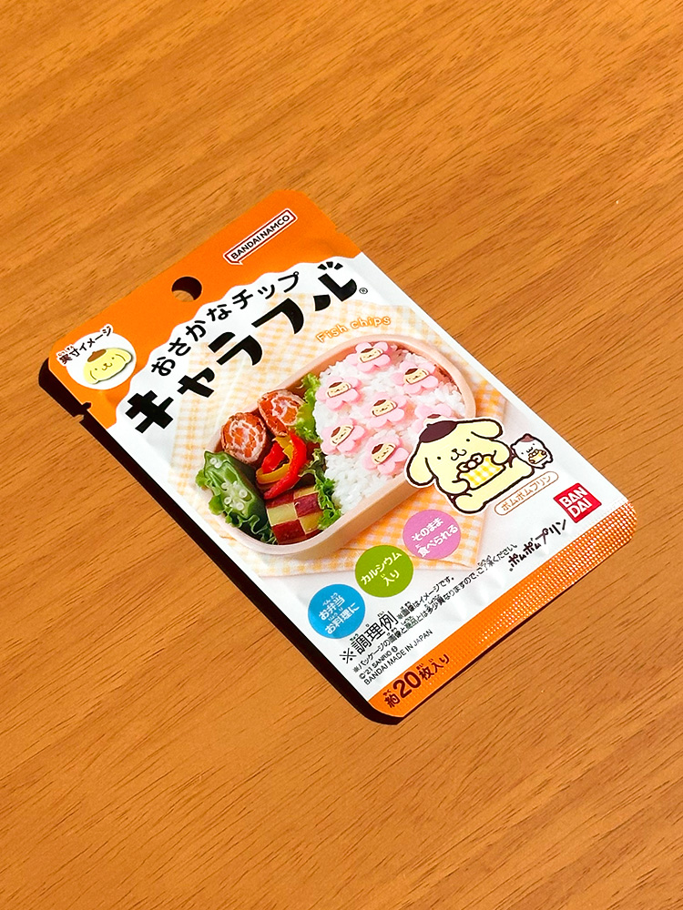 반다이 캬라후루 어묵칩 폼폼푸린, 2g, 1개