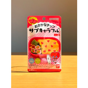 반다이 캬라후루 어묵칩 하트, 2.8g, 1개