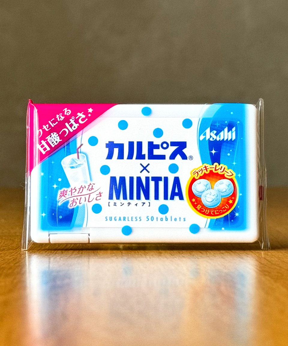 [ 아사히 ] 민티아 ﻿칼피스 / 일본 사탕