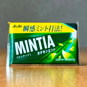 [ 아사히 ] 민티아 ﻿카테킨 민트 / 일본 사탕
