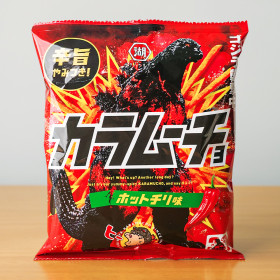 코이케야 카라무쵸 핫칠리 스틱 90g 매운 일본 간식