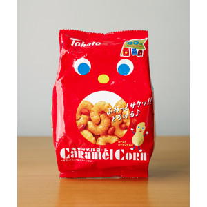 일본 간식 토하토 카라멜 콘 오리지널, 70g, 1개
