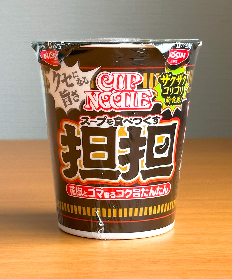 닛신 컵누들 일본 컵라면 탄탄멘, 87g, 1개