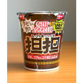 닛신 컵누들 일본 컵라면 탄탄멘, 87g, 1개