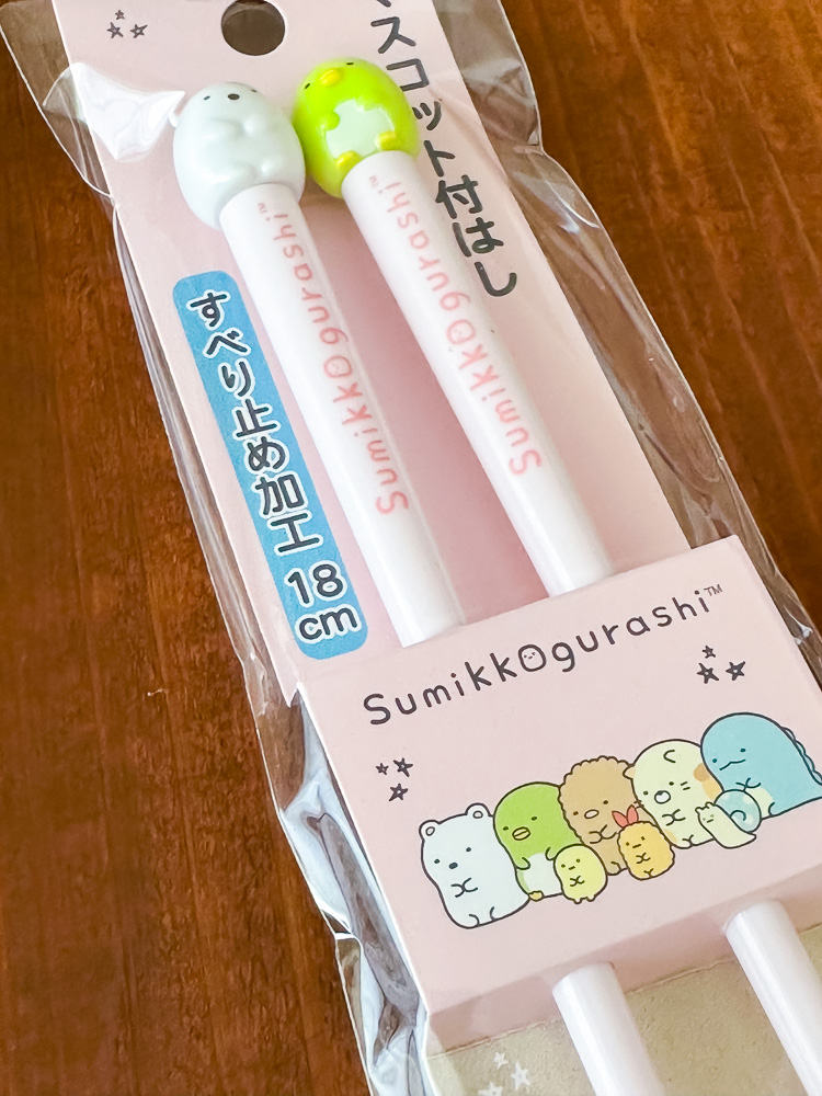 [ 산엑스 ] 스밋코구라시 마스코트 츠케 하시 / 스밋코구라시 젓가락 / 일본 잡화