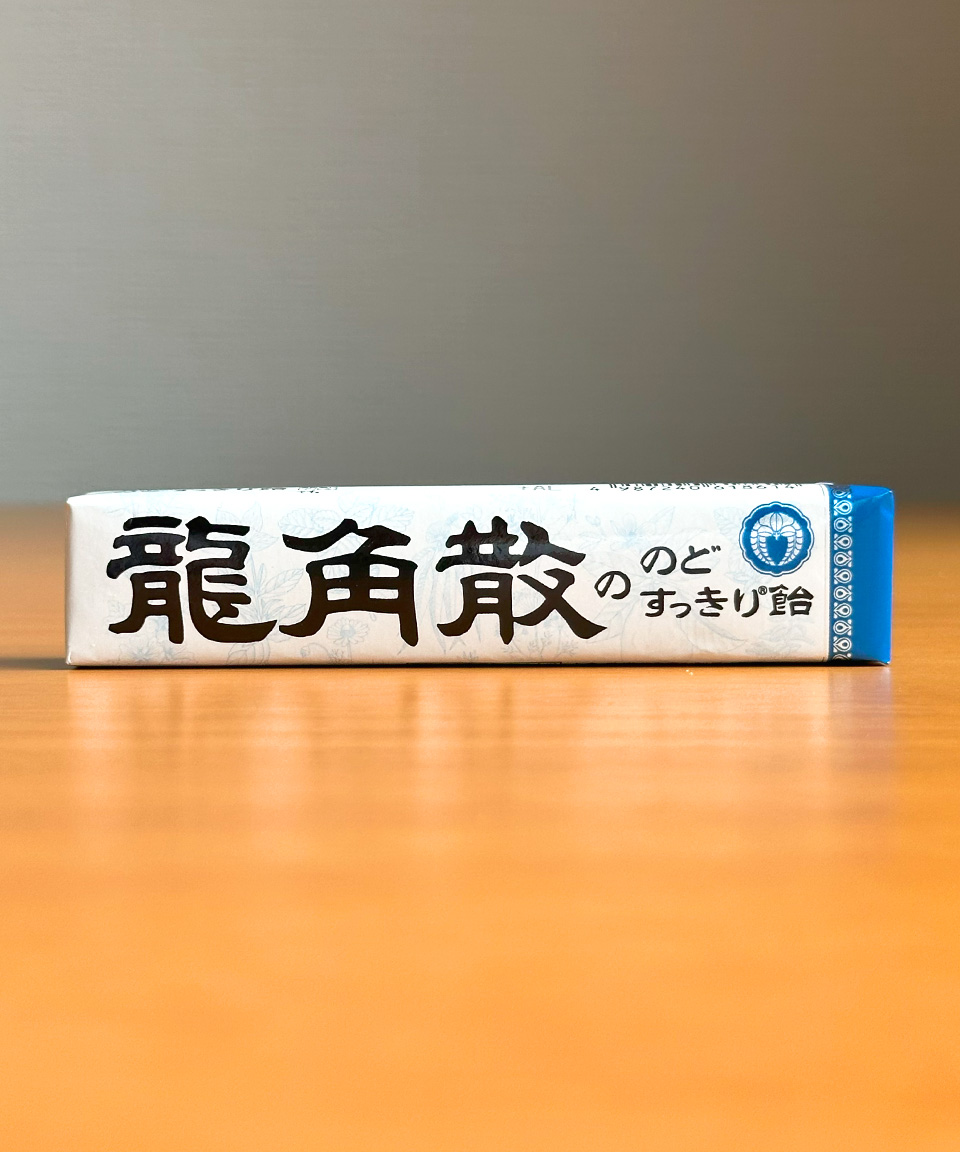용각산 캔디 블루 스틱형 목캔디 일본 사탕 42g, 1개