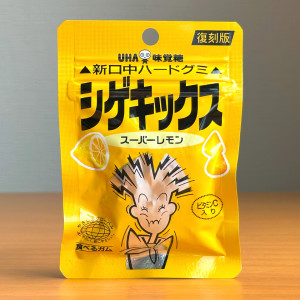 UHA 미각당 시게키쿠스 일본 젤리 레몬, 20g, 1개